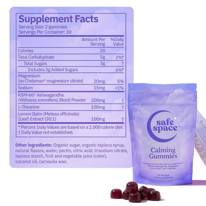 Safe Space Calming Gummies